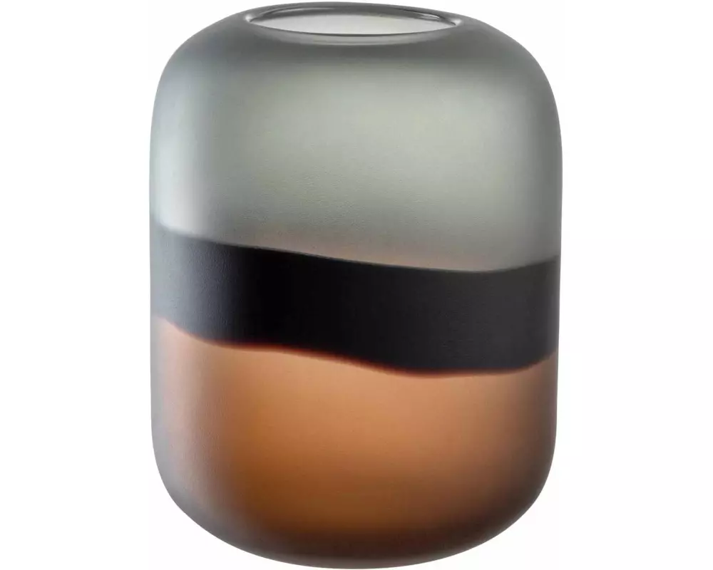 Leonardo Vase Sabbia 26 cm, Braun/Transparent