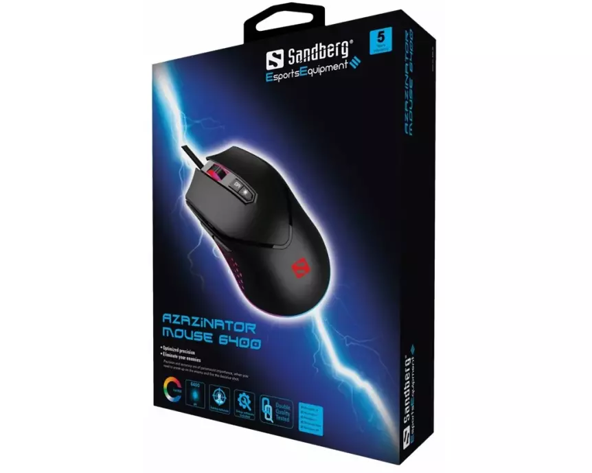 SANDBERG Azazinator Mouse 6400