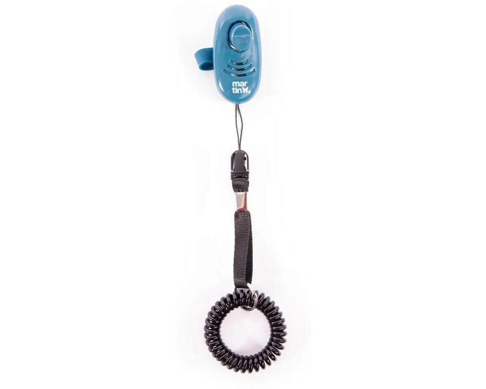 Martin Sellier Clicker mit Handschlaufe Blau