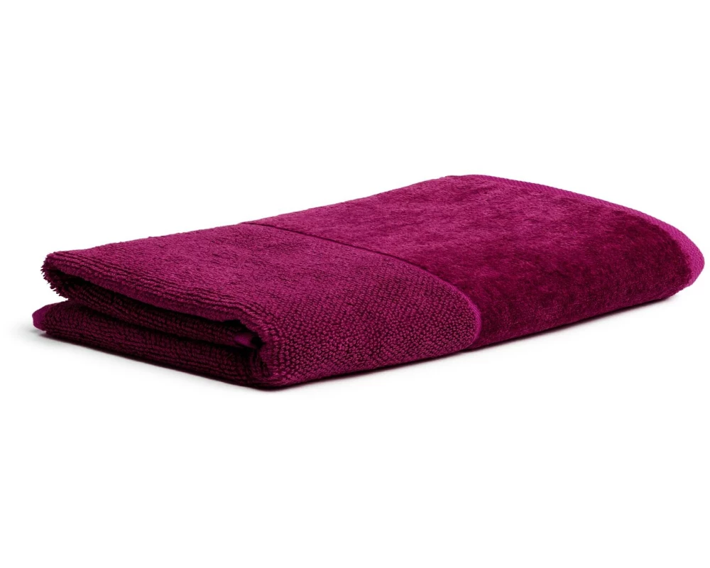 Möve Duschtuch Bamboo Luxe Uni 80 x 150 cm, Berry