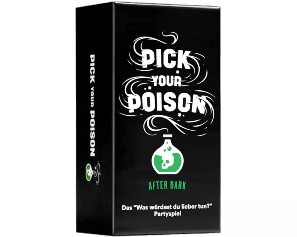 DYCE Games Partyspiel Pick Your Poison After Dark Edition -DE-