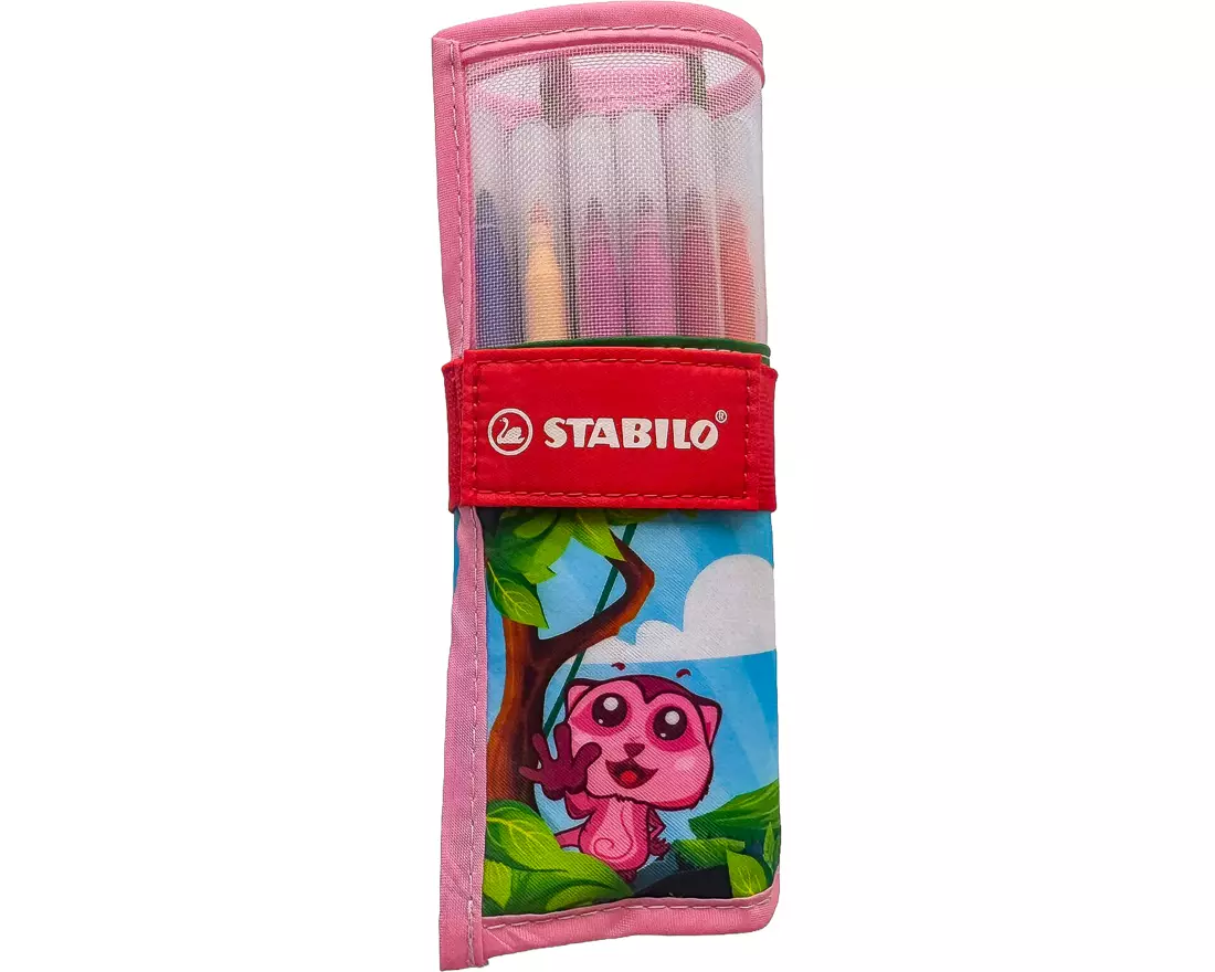 STABILO Fasermaler Power Animal 2mm CH280/18-09 pink 18 Stück
