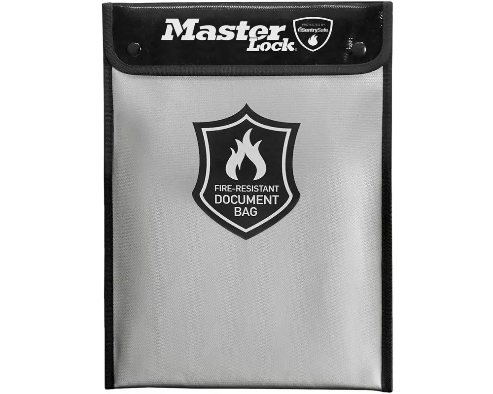 Masterlock Dokumententasche Feuer- und Wasserbeständig