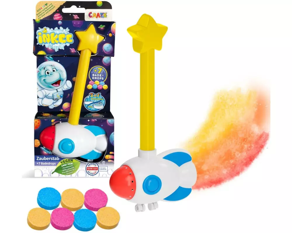 Craze Inkee Rocket Wand 1 Stück