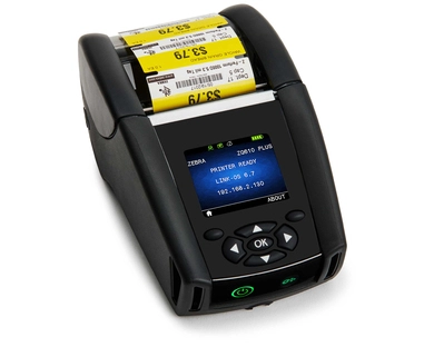 Zebra ZQ610 Plus Single Sided Retail, Transportation & Logistic, Mobile, Warehouse Direct Thermal Printer