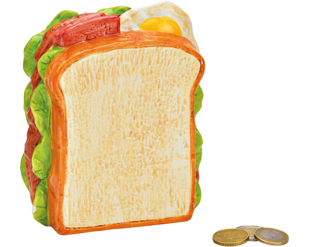 ROOST Spardose Sandwich 12x6x15cm 10037741 Keramik