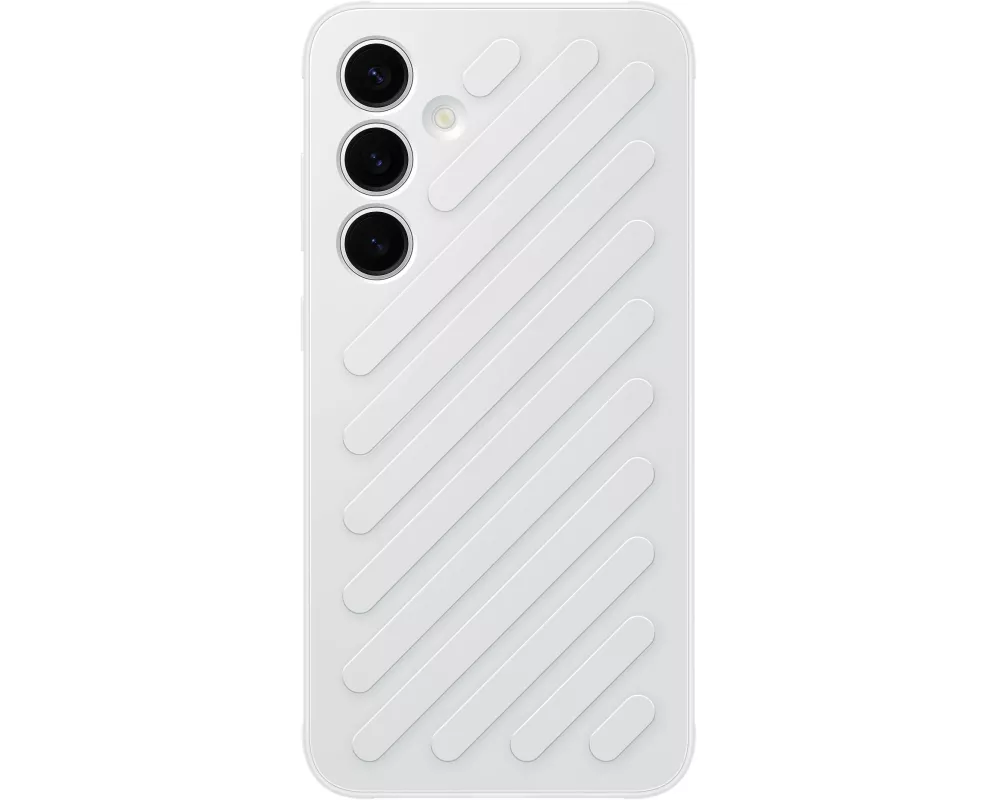 Samsung Back Cover Shield Case Galaxy S24+ Weiss