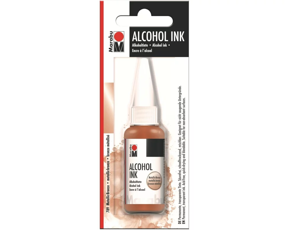 Marabu Alkoholtinte Ink Metallic Bronze, 20 ml