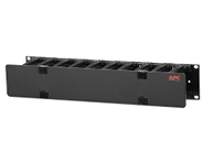 Horizontal Cable Manager, 2U x 4" Deep,