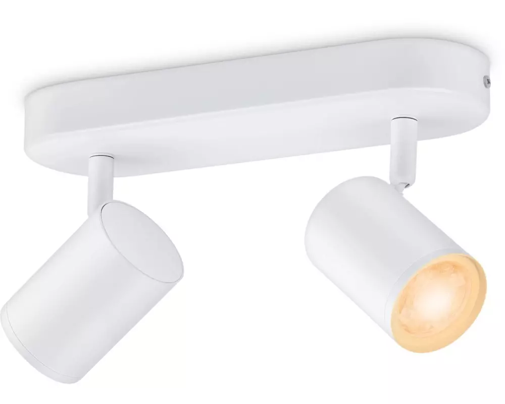 WiZ IMAGEO 2er Spot Tunable White & Color Deckenleuchte Weiss