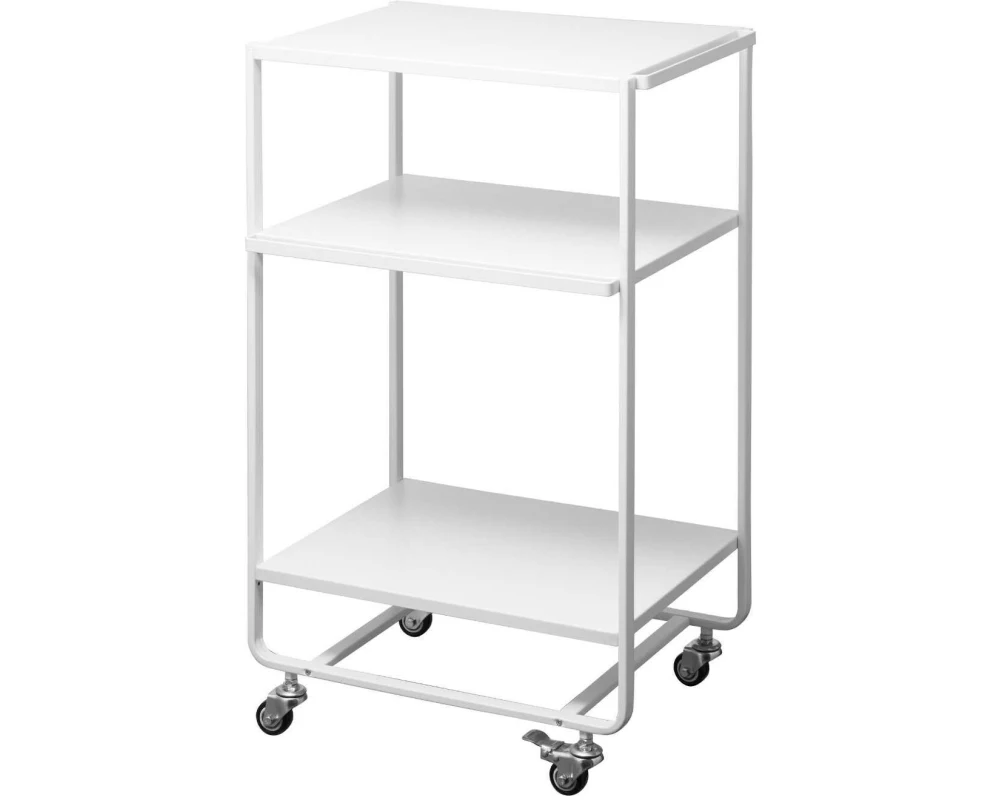 Yamazaki Küchenwagen Tower 49 x 81.5 x 38 cm, Weiss