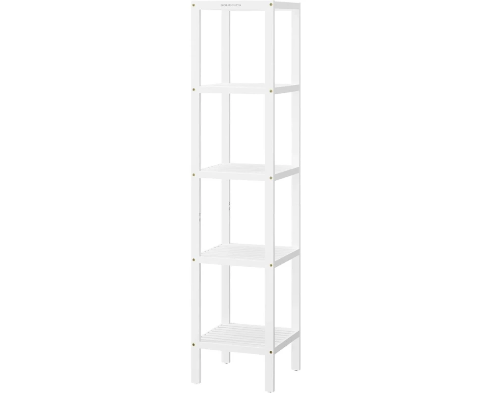 Songmics Regal mit 5 Ebenen 33 x 33 x 146 cm, Weiss