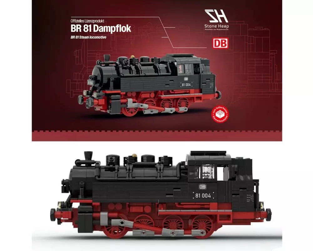 Stone Heap Dampflokomotive BR 81
