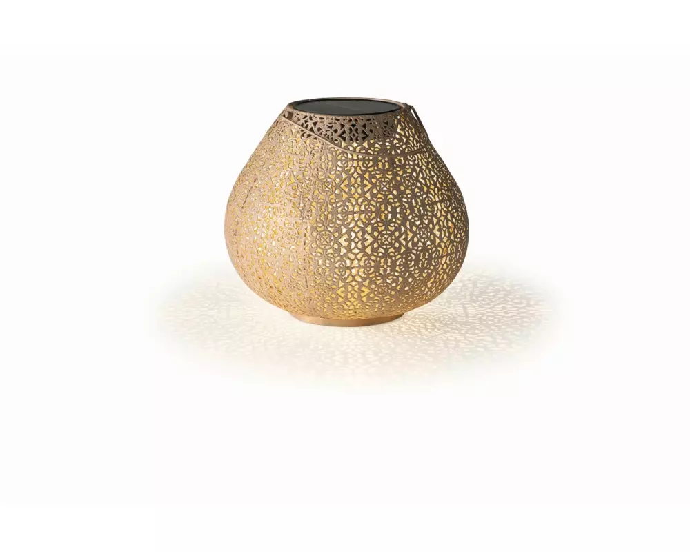 STT Laterne Solar Antic Lantern Jade M, Beige