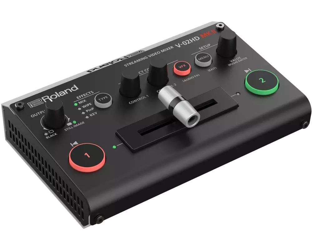 Roland Bildmischer V-02HD MK II Streaming Video Mixer