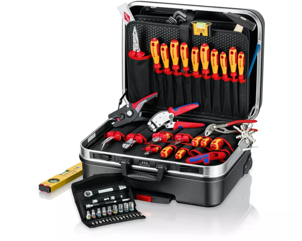 Knipex Werkzeugkoffer BIG Basic Move ElektroPlus, 68-teilig