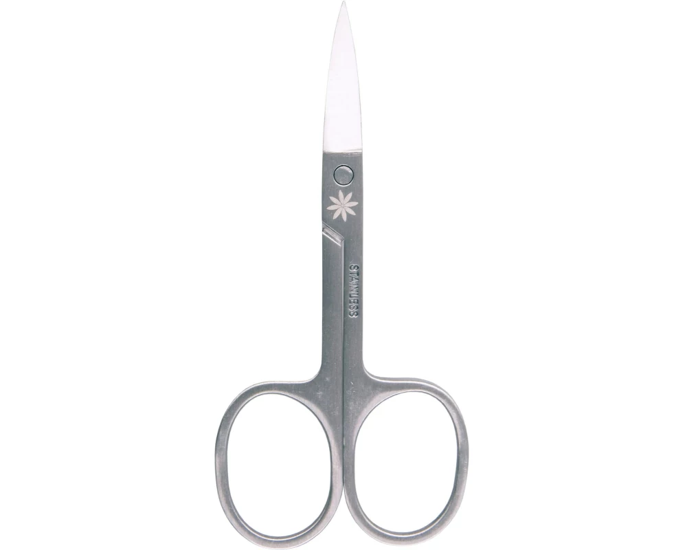 Brushworks Nagelschere Edelstahl Silber gebogen