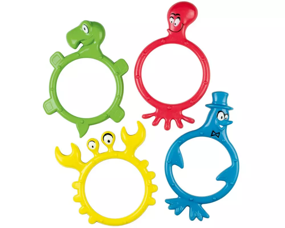 Beco Tauchringe Monster 4 Stück