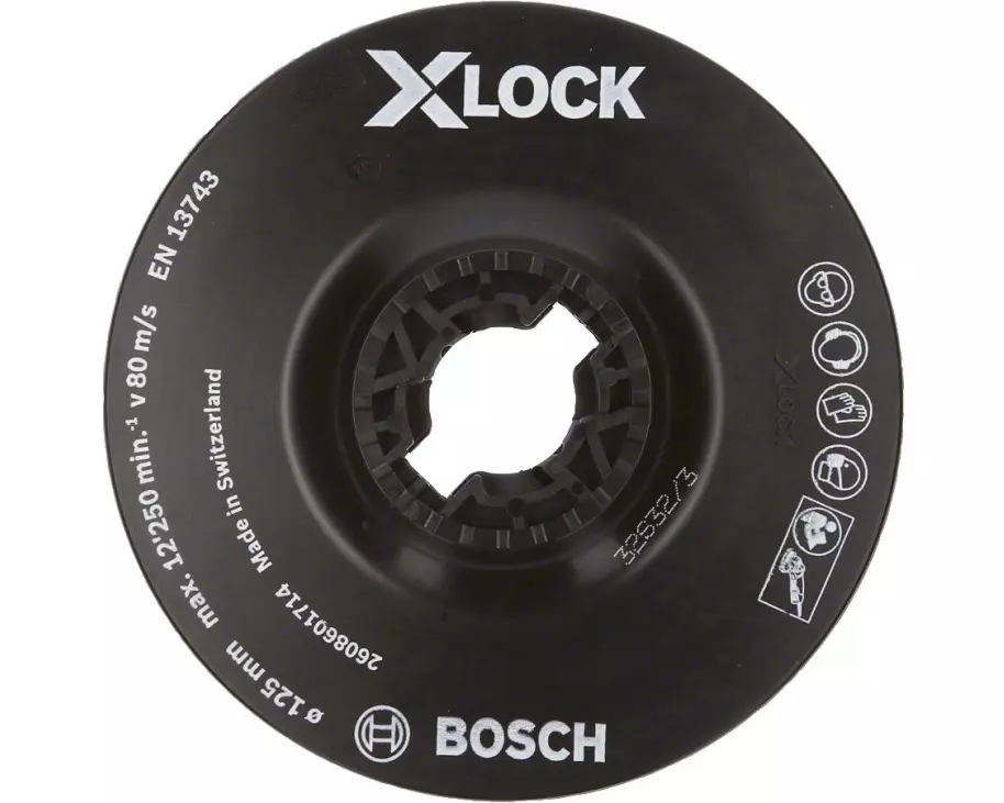 Bosch Professional Stützteller X-LOCK 125 mm weich