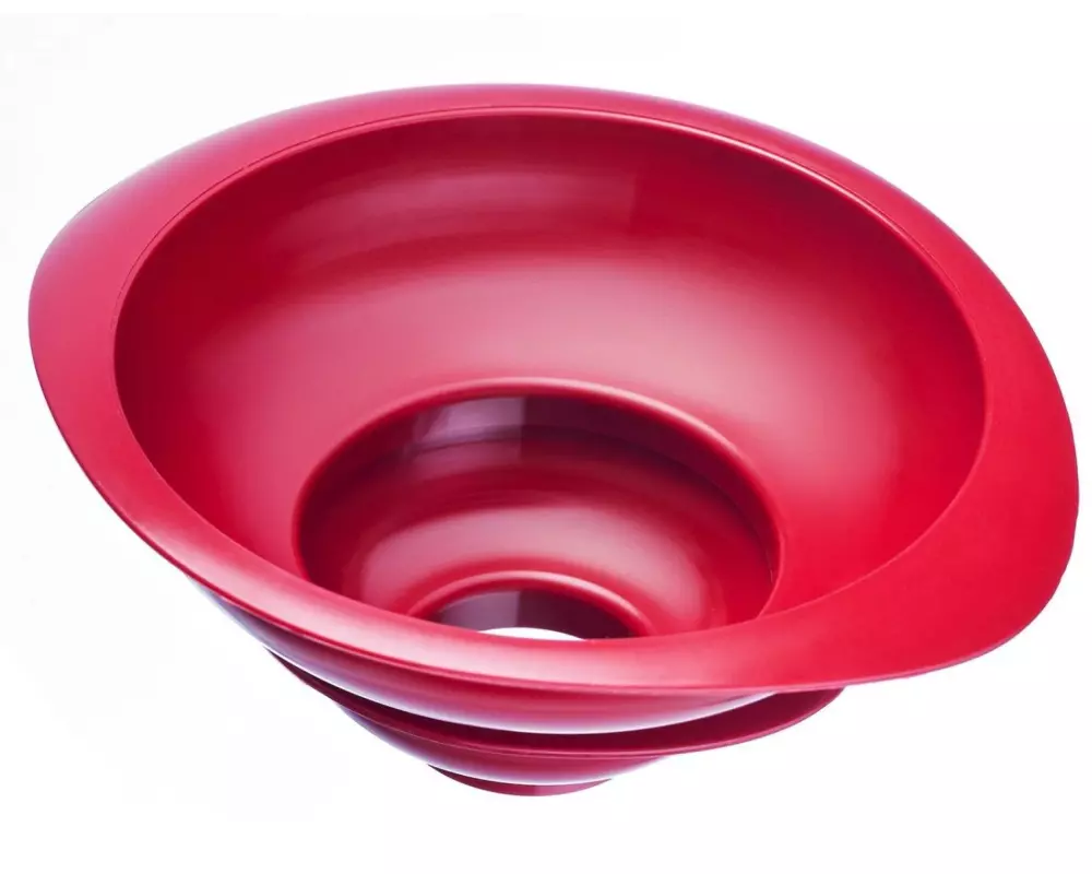 Westmark Trichter Twix 2-teilig, Rot