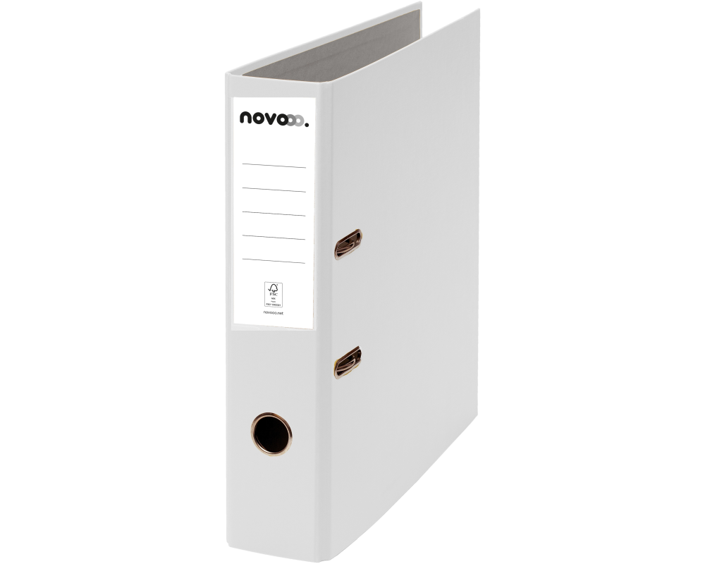 novooo. Pro Ordner 7 cm 28 cm, Weiss