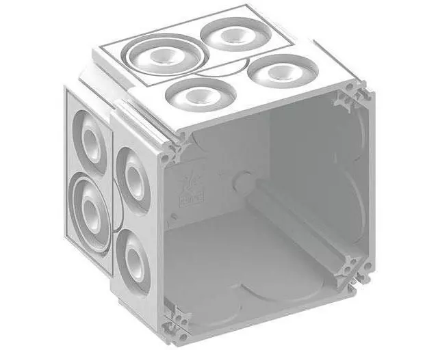 AGRO Einlasskasten UP 1 x 1 mit Glühdrahtprüfung 850°C