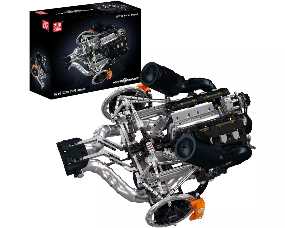 Mould King V8 Hyper Engine Motormodell