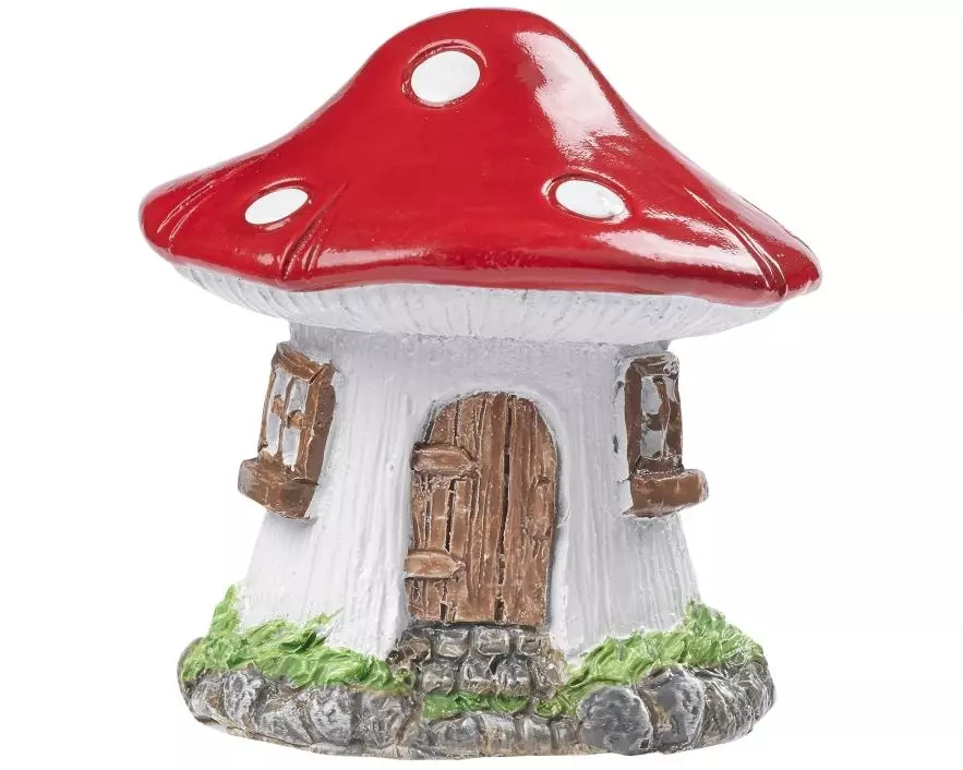 HobbyFun Mini-Haus Fliegenpilz 7 cm