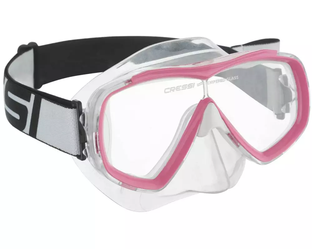 CRESSI Estrella Tx Mask Junior Clear/Pink