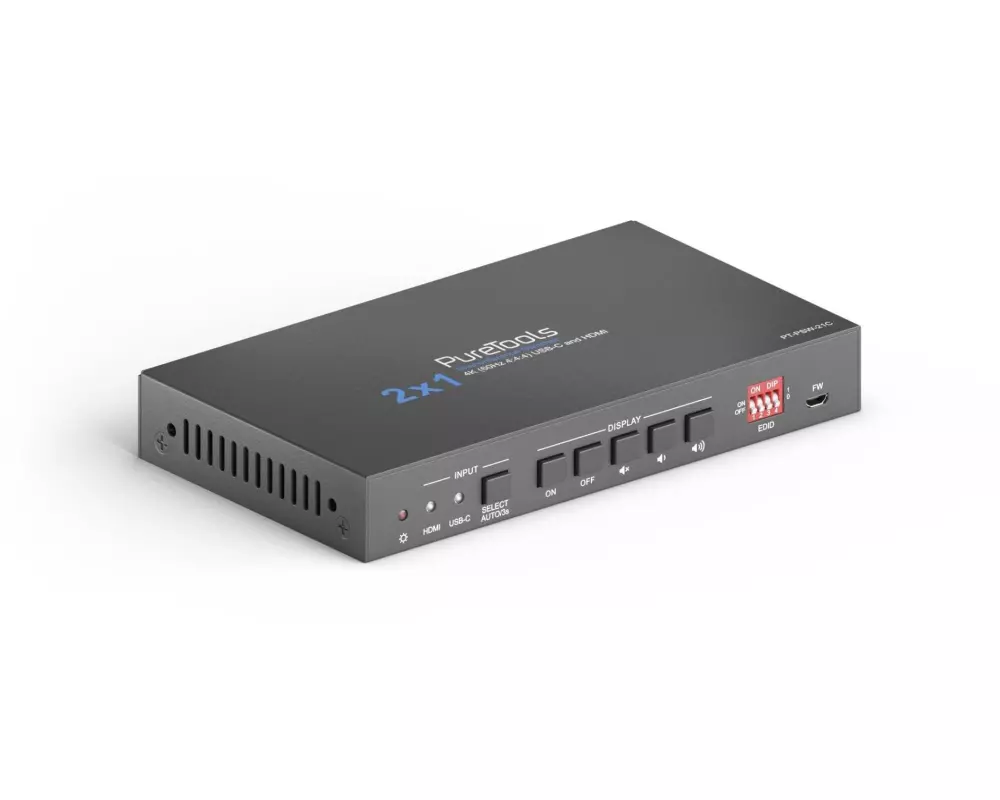 PureLink PureTools Matrix Switcher PT-PSW-21C Multiformat Huddle Room