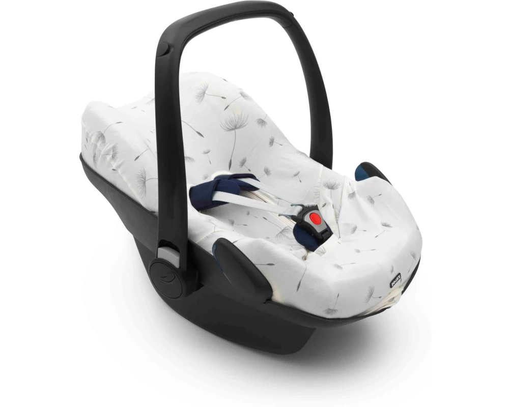 Dooky Sitzbezug 0+ Weiss, Löwenzahn