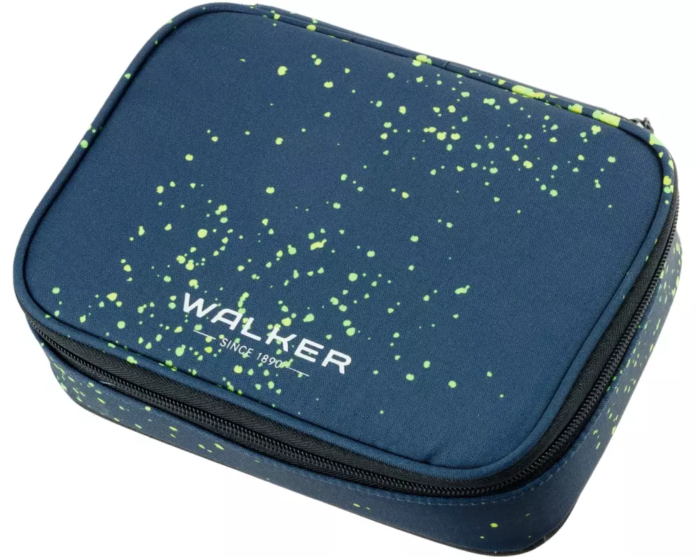 Walker Etui Pencil Box 22.5 x 16 x 6 cm, Neon Splash
