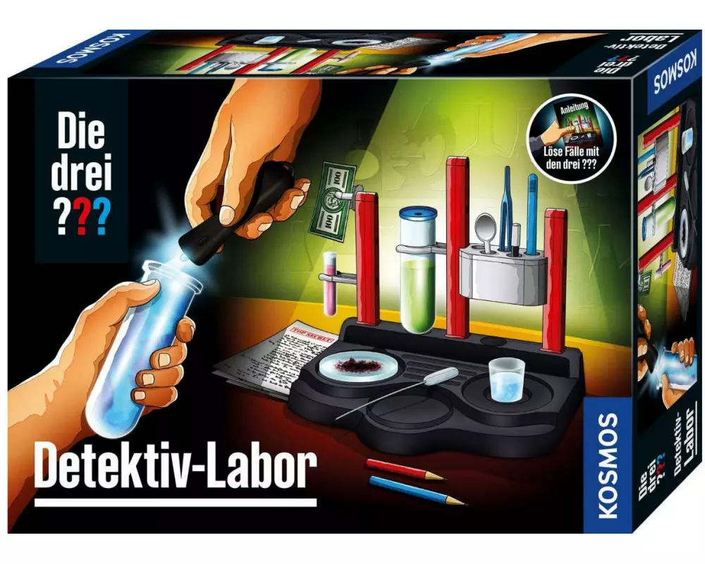 Kosmos Experimentierkasten Die drei??? Detektiv-Labor