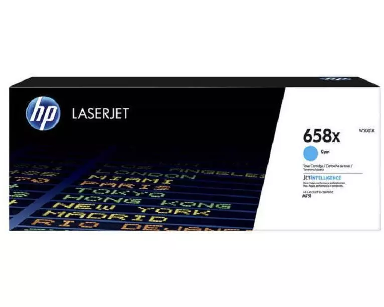 HP Toner Nr. 658X (W2001X) Cyan