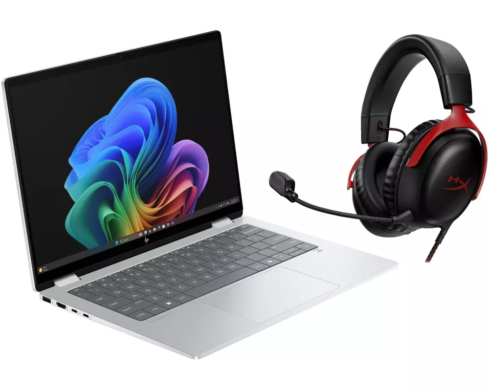 HP OmniBook X Flip 14 Next Gen AI PC BN4J1EA Gratis Headset