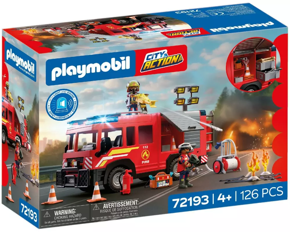 Playmobil Feuerwehr-Rüstfahrzeug 72193