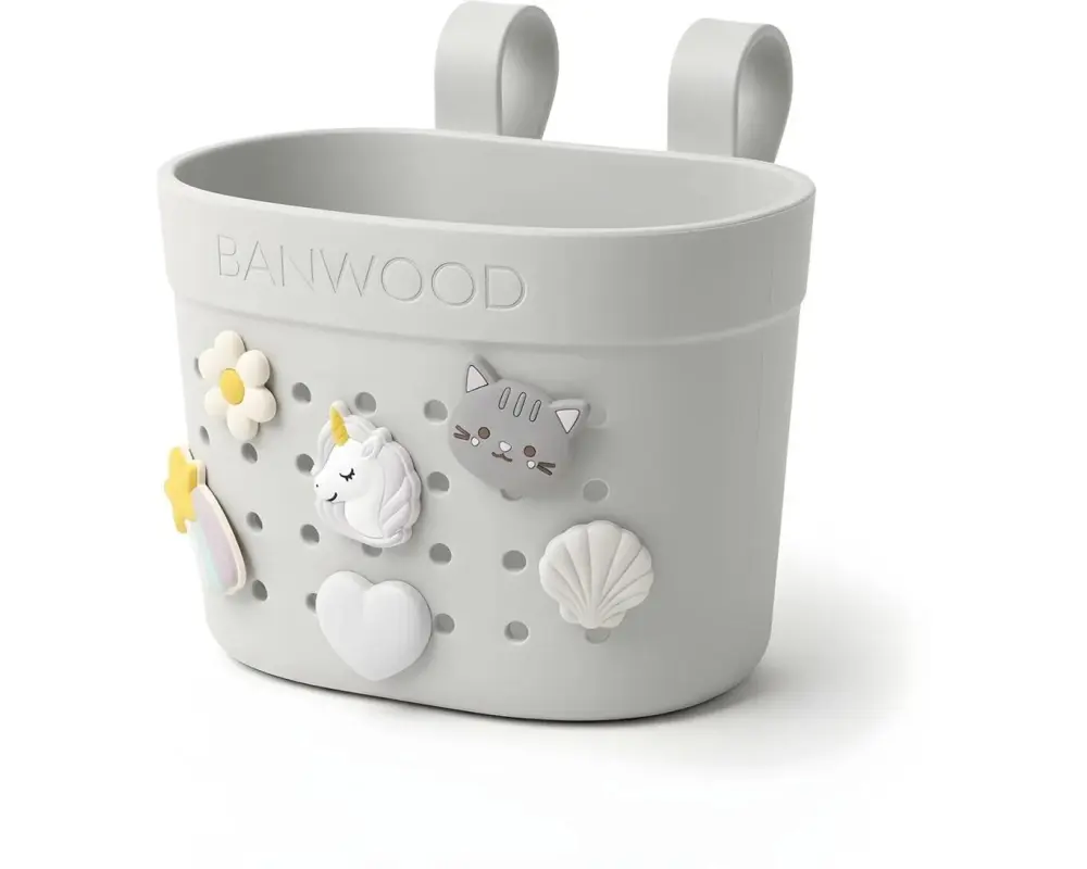 Banwood Korb Pin & Ride Ivory