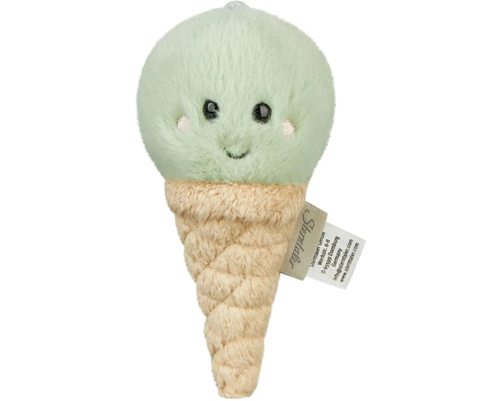 Sterntaler Kuscheltier S Eiswaffel Pudergrün