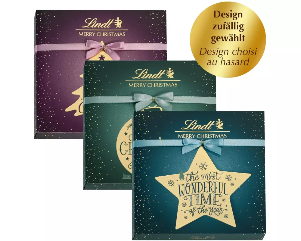 Lindt Weihnachtspralinen Merry Christmas assortiert, 175 g
