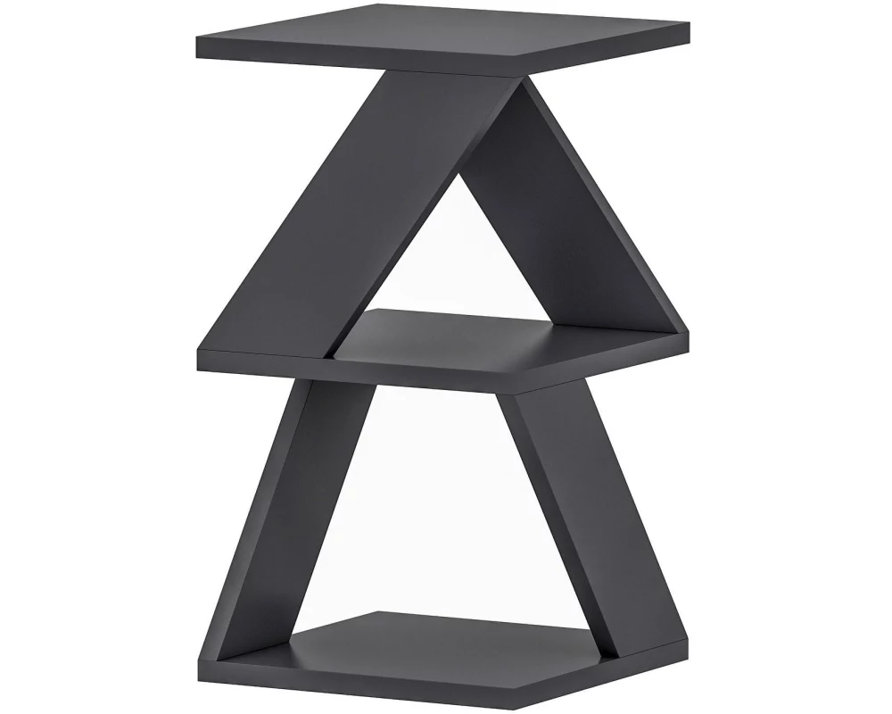 Woody Fashion Beistelltisch Albeni 30 x 50 x 30 cm, Anthrazit