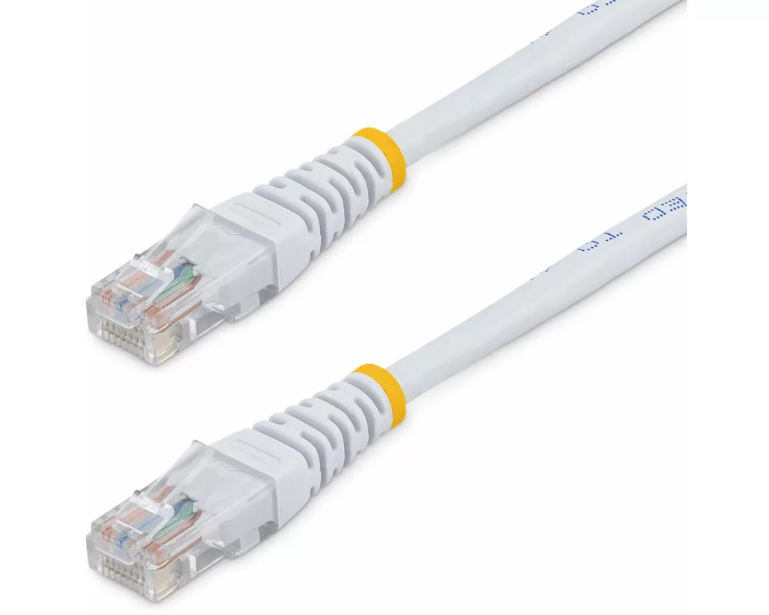 StarTech.com M45PAT15MWH Netzwerkkabel Weiß 15 m Cat5e U/UTP (UTP)