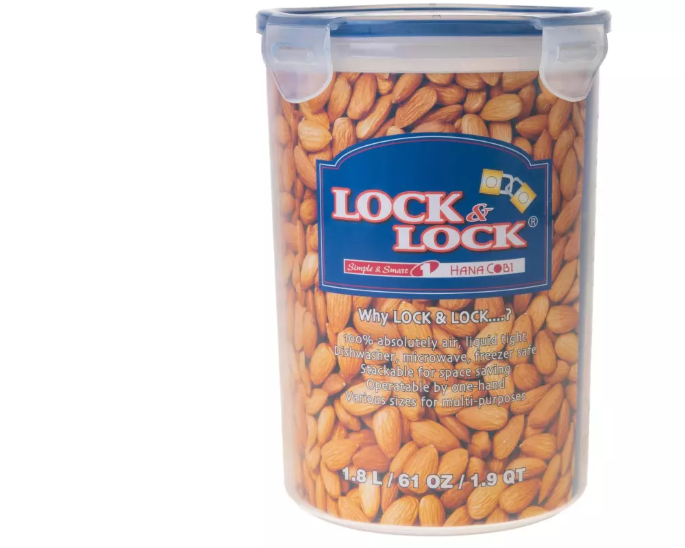 Lock & Lock Vorratsdose 1.8 l, Transparent