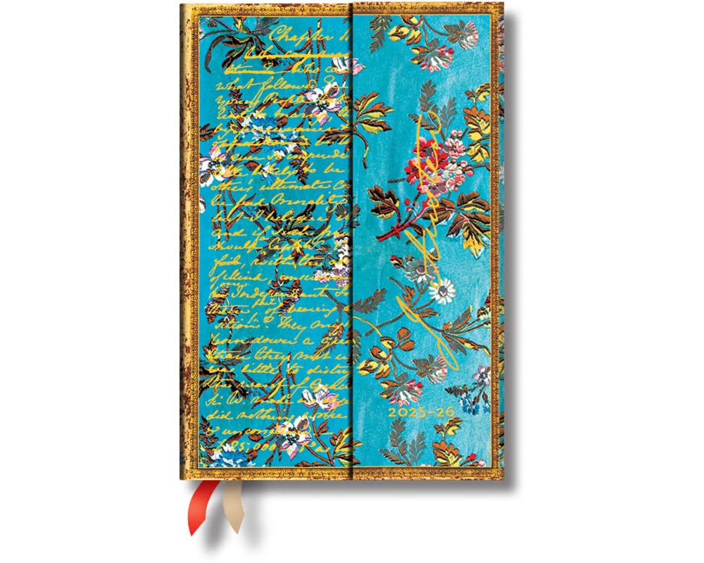 PAPERBLANKS Agenda Persuasion Mini 25/26 DF0864-5 1W/2S 13M FR HOR HC 9.5x14cm