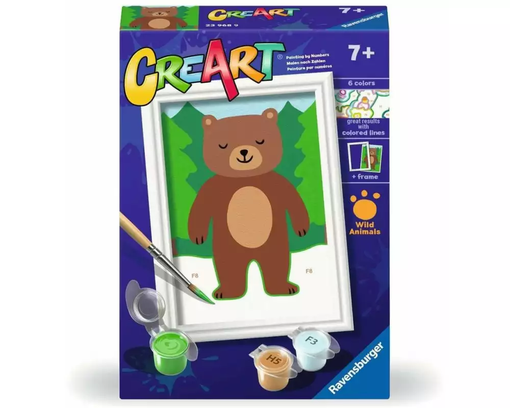Ravensburger Malen nach Zahlen CreArt Wild Bear