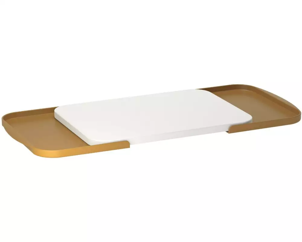 Rosti Schneidebrett mit Schalen 26.8 cm x 39.5 cm, Curry