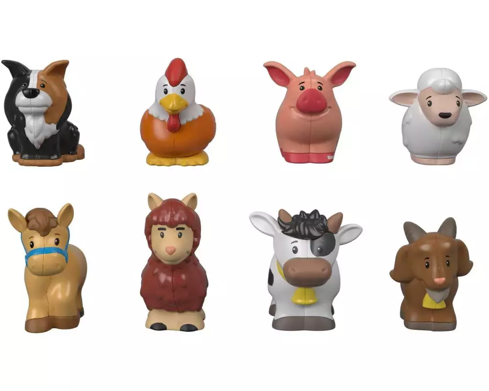 Fisher-Price Beschäftigungsspielzeug Little People Bauernhof Tierfreunde