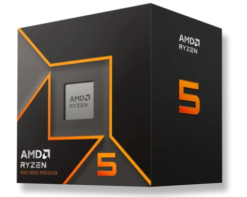 AMD Ryzen 5 9600. Processor family: AMD Ryzen 5, Processor socket: Socket AM5, Processor lithography: 4 nm. Memory channels: Dual-channel, Maximum internal memory supported by processor: 192 GB, Memory types supported by processor: DDR5-SDRAM. On-board graphics card model: AMD Radeon Graphics, On-board graphics card base frequency: 2200 MHz. Market segment: Desktop, Compatible operating systems: Windows 10/11 x64, RHEL x86 64-bit, Ubuntu x86 64-bit. USB version: 2.0/3.2 Gen 2 (3.1 Gen 2)