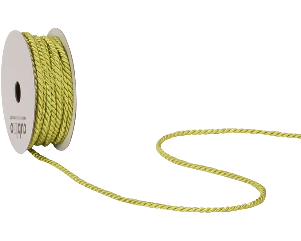SPYK Seidenkordel Cubino 3525.0057 3mmx5m grün