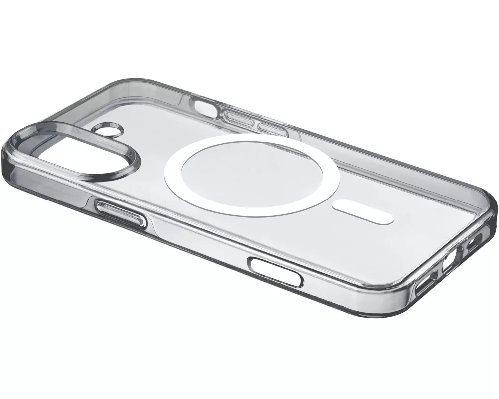 Cellular Line Back Cover Gloss Case iPhone 16 Plus Transparent