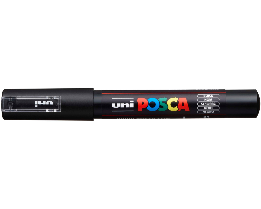 UNI-BALL Posca Marker 0.7mm PC-1M BLACK schwarz